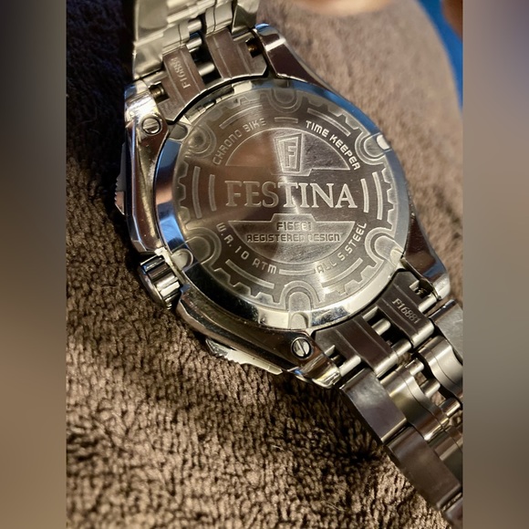 FESTINA Chrono Bike - Tour De France Registered Model F16881 Men’s Watch - Picture 4 of 11